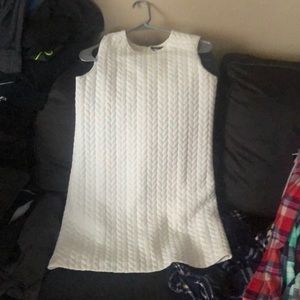 White cotton dress